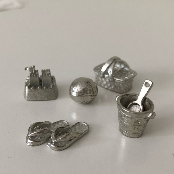 Vilmain pewter trinket set - Picture 2 of 4